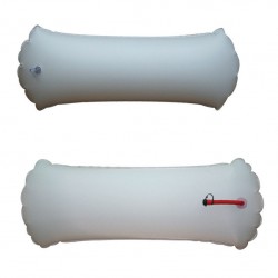Μπαλόνι Πλαϊνό για Optimist από Nylon με TPU, max πίεση αέρα 3,6PSI, 41x100cm, γκρι