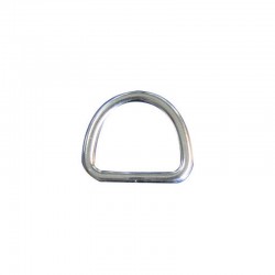 Κρίκος ανάρτησης D-Ring Inox 316 (Α4), 25x20mm
