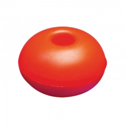 Πλωτήρας Επιφ. με Τρύπα, Στρογγυλός,Ø75mm, Πορτοκαλί