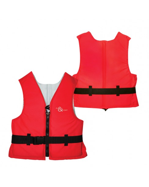 Fit&Float Πλευστικό Βοήθημα, Ενηλ. 50N, ISO 12402-5, 70-90kg,κόκκινο