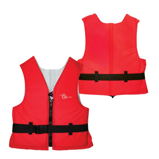 Fit&Float Πλευστικό Βοήθημα, Ενηλ. 50N, ISO 12402-5, 90+ kg,κόκκινο