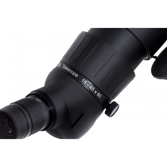 Τηλεσκόπιο Praktica Hydan 15-45Χ60mm Spotting Scope Angled Black