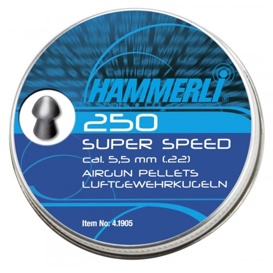 Βλήματα Hammerli SuperSpeed 5.5 mm 250 τεμαχίων.