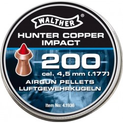 Βλήματα Walther Hunter Copper Impact 4.5mm