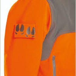 Τζάκετ Softshell Αδιάβροχο Dispan Πορτοκαλί 520