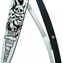 Σουγιάς Deejo Tattoo Pocket Knife Granadilla Wood Biker 37 G