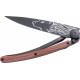 Σουγιάς Deejo Black Pocket Knife Rosewood Wolf 37 G