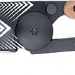 Σουγιάς Deejo Black Pocket Knife Juniper Wood Art Deco 37 G
