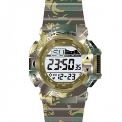 Ρολόι με ψηφιακή ώρα FOURG 332G Πράσινο
