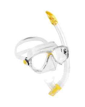Cressi Μάσκα+Αναπνευστήρας Marea Vip Junior (Κίτρινο)