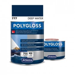 Pollygloss 777 Deep Water A+B 750ml Χρώμα Πλυουρεθάνης Σκουρο Μπλε