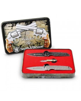 Σέτ Μαχαιριών Smith & Wesson Limited Edition 3PCS Tin